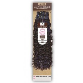 Janet Collection Janet Collection Aliba 100% Virgin Human Hair Clip In Weave - 11A ALIBA WATER WAVE CLIP 14 (8pcs)